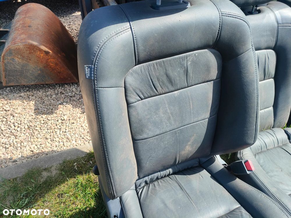 Honda Accord VI Coupe 98-02 Fotele fotel skórzane czarne komplet - 13