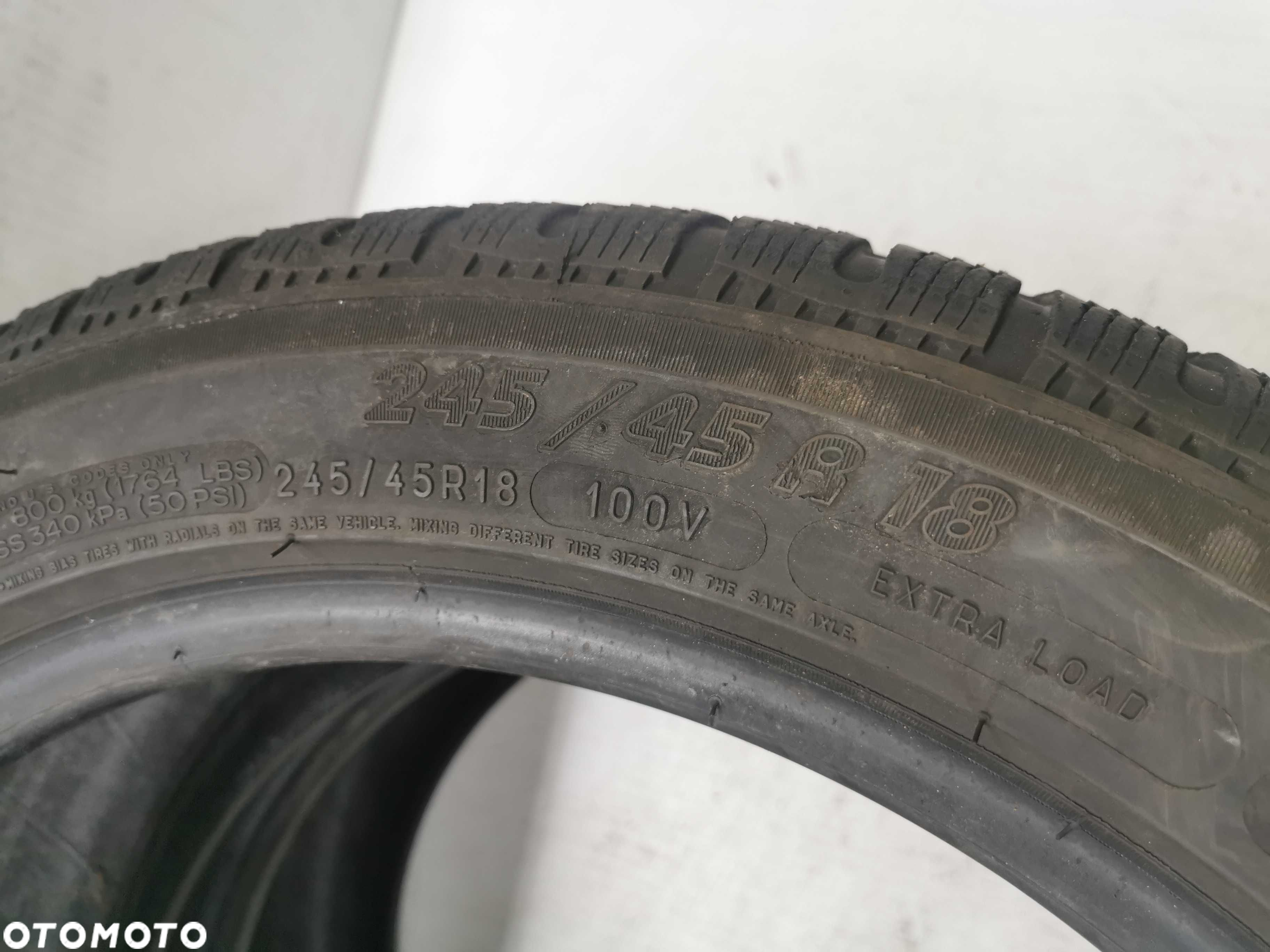 Michelin Pilot Alpin PA4 245/45r18 100V 22r Wzmocnienie XL Rant N0842 - 3