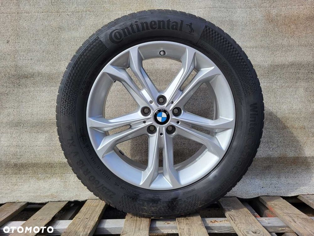 [k341] Koła zimowe BMW 18 Cali 5x112 Conti 225/60/18 7mm X3 X4 2024r