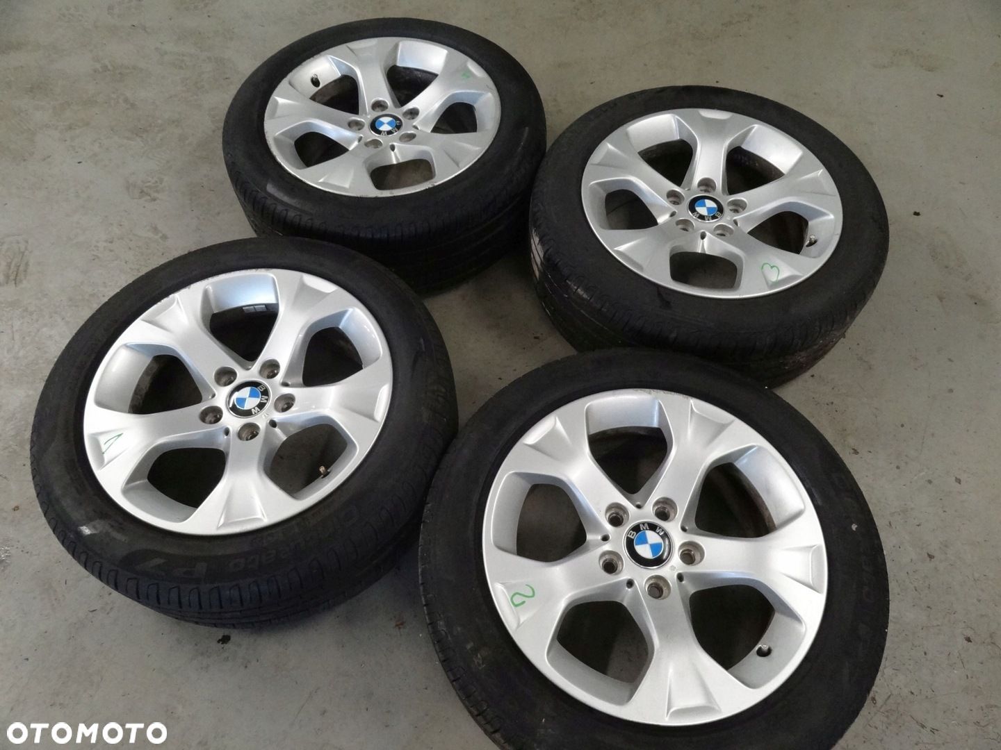 BMW FELGI ALUMINIOWE ALUSY 17 CALI ROZSTAW ŚRUB 5x120 ET34 KOMPLET - 1