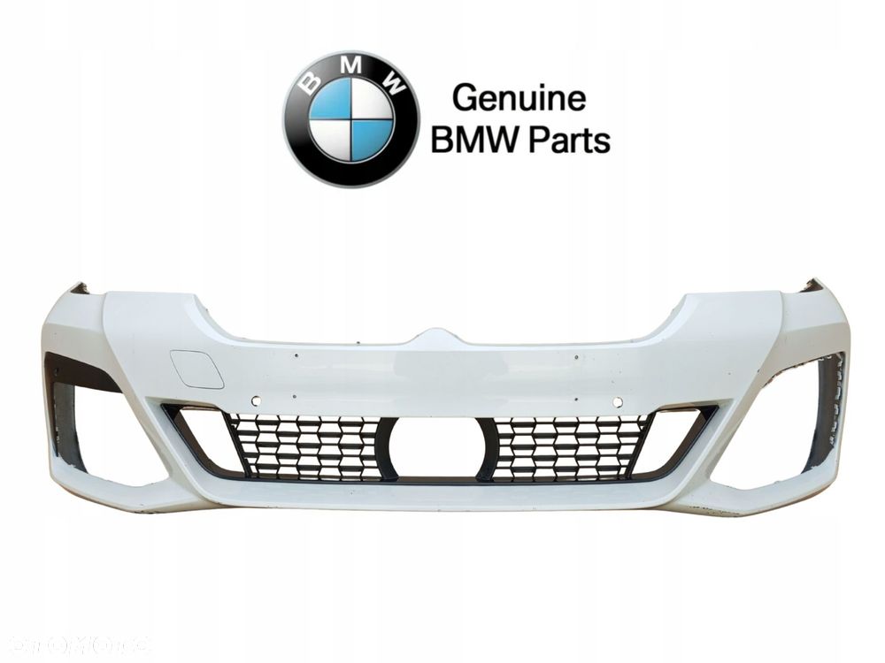 BMW 5 G30 2022 - ZDERZAK PRZÓD PRZEDNI MPAKIET M SPORT LCI 51119852205 = - 1