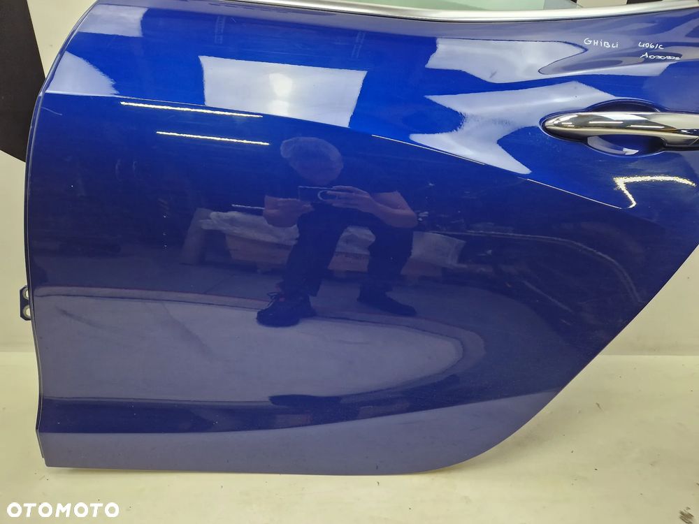 Drzwi tył tylne lewe kompletne Maserati Ghibli BLU EMOZIONE VR 406/C - 4