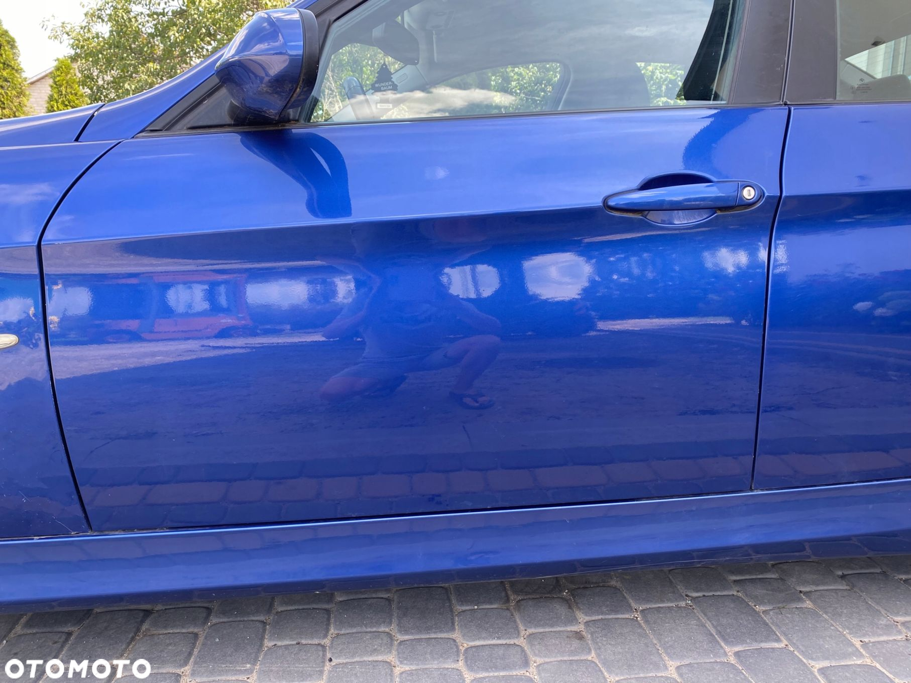 BMW E90 E91 LIFT DRZWI LEWY LEWE TYŁ TYLNE MONTEGOBLAU METALLIC SCHWARZ - 5