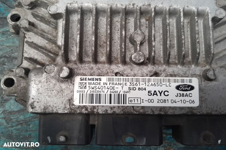 Calculator motor ECU 3S61-12A650-LC 3S61-12A650-LC Ford Fiesta 5 [200 - 2