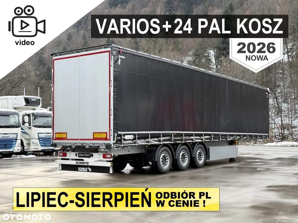 Schmitz Cargobull VARIOS + KOSZ NA 24 PALETY - 1