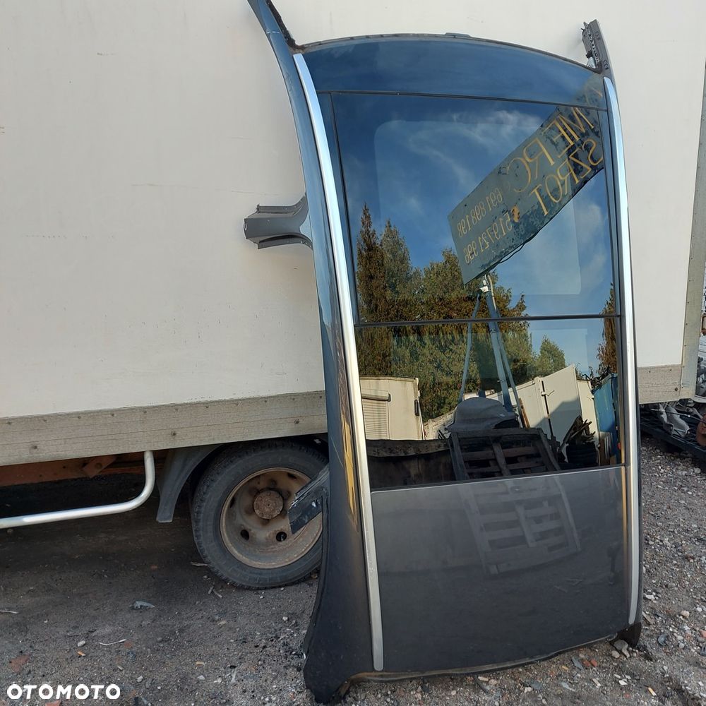 DACH SZYBERDACH PANORAMADACH MERCEDES C W205 COMBI KOMBI ORYGINAL DEMONTAZ CHROM RELING SLUPEK POSZYCIE