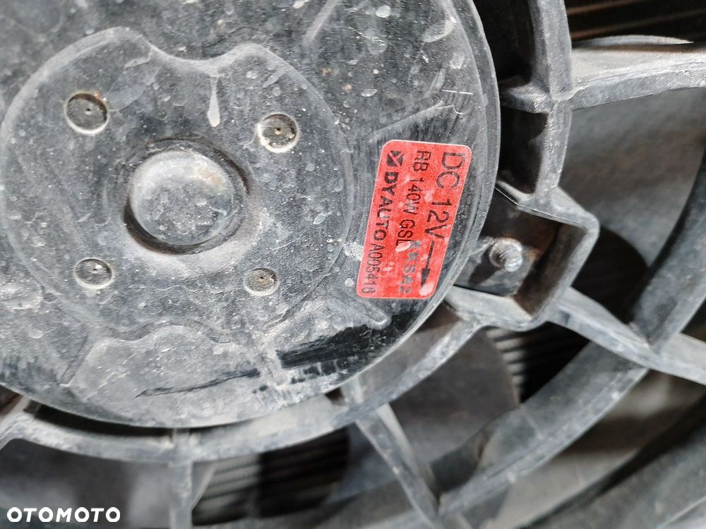 PAS PRZÓD, CHŁODNICA WODY, WENTYLATOR KIA RIO III A005416 1.2 16V - 6