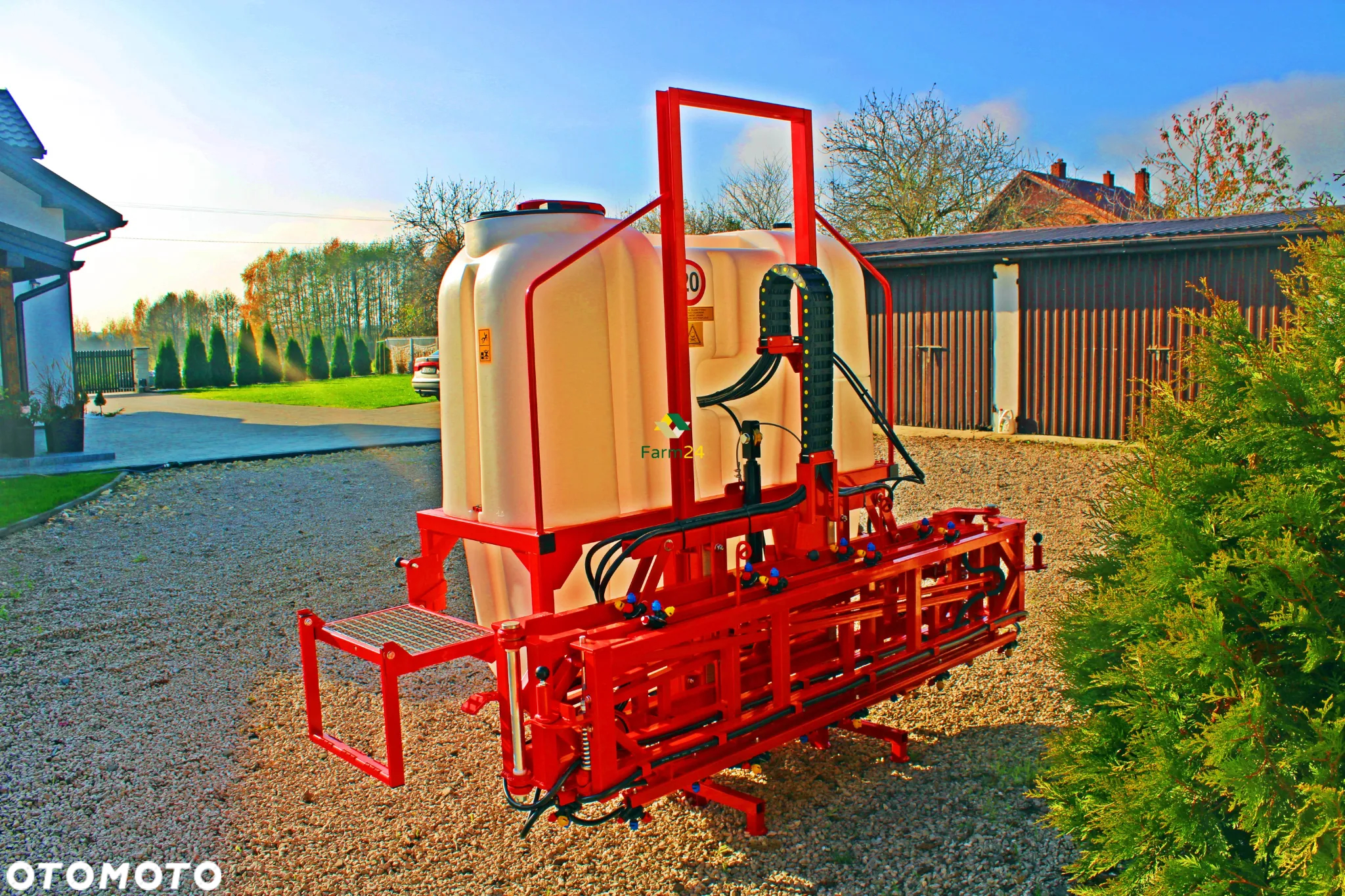 Opryskiwacz 1200L 1000L 600L 400L Opryskiwacz zawieszany polowy Lisicki RĘCZNY / HYDRAULICZNY - 5