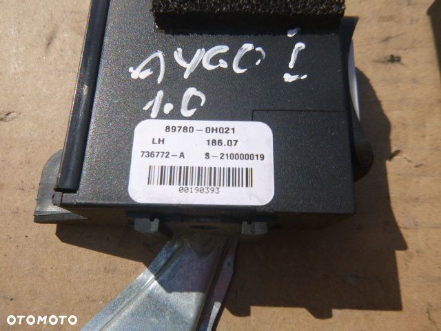 ZESTAW STARTOWY KOMPUTER STACYJKA IMMOBILIZER TOYOTA AYGO 1.0 - 6