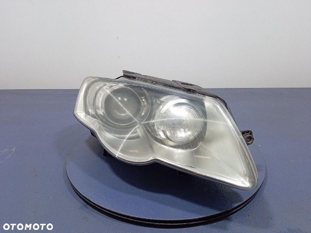 VW PASSAT B6 05- REFLEKTOR PRAWY BIXENON SKRĘTNY EU 3C0941752G - 1