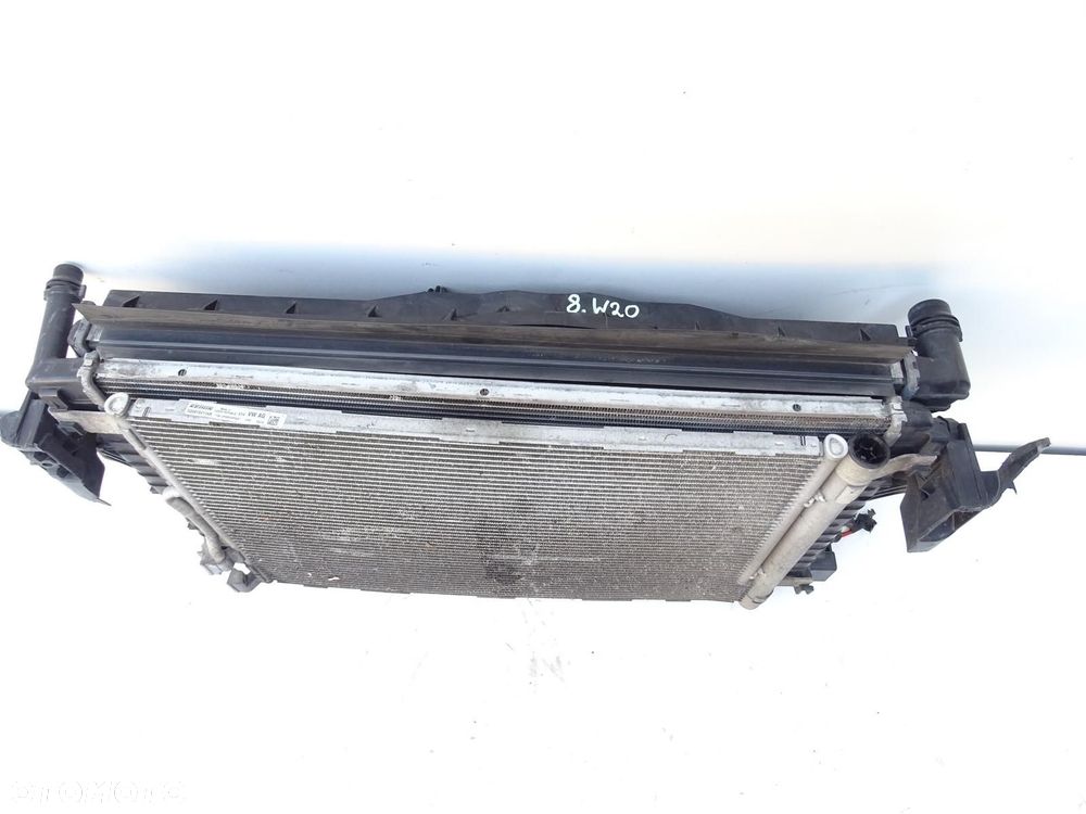 KOMPLET CHŁODNIC + WENTYLATOR 5Q0959455BE 1.5 TSI OCTAVIA III GOLF VII A3 - 5