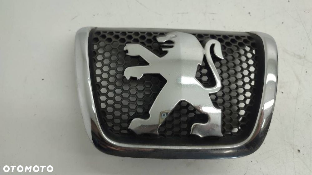 ZNACZEK EMBLEMAT PRZÓD PRZEDNI PEUGEOT 607 9638055177 - 1