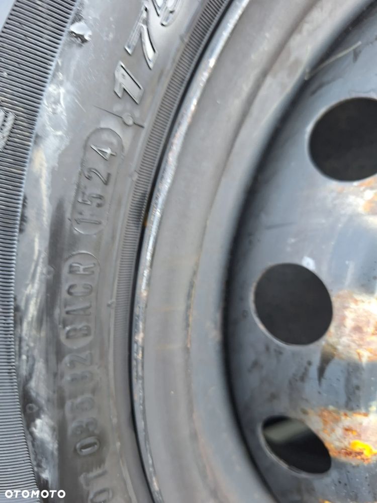 FELGI STALOWE 15 CALI ,OPONY 175/65R15- FIAT GRANDE PUNTO-4x98 /ET 43 - 12
