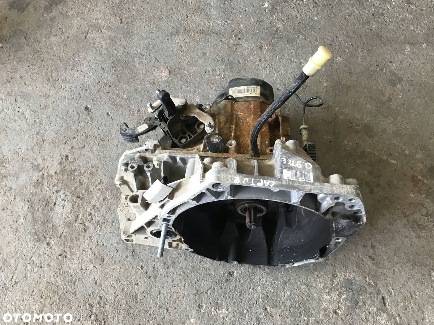 RENAULT CAPTUR I 13- 2013- SKRZYNIA BIEGÓW 0.9 TCE JR5357 JR5 357 - 1