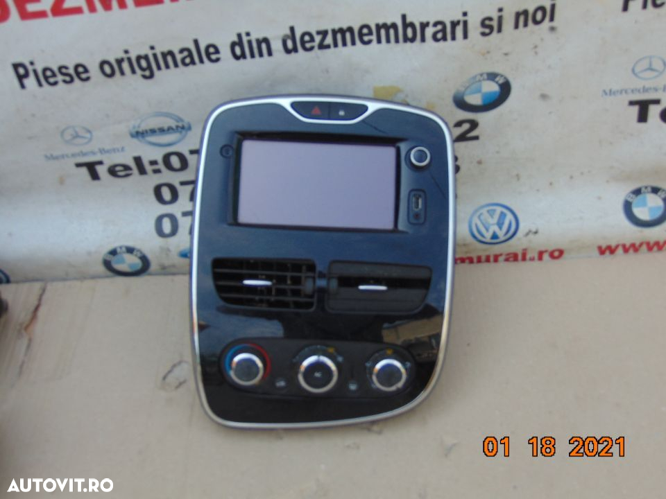 Navigatie renault Clio 4 an 2012-2019 navigatie originala dezmembrez Clio 4 1.5 0.9 - 2