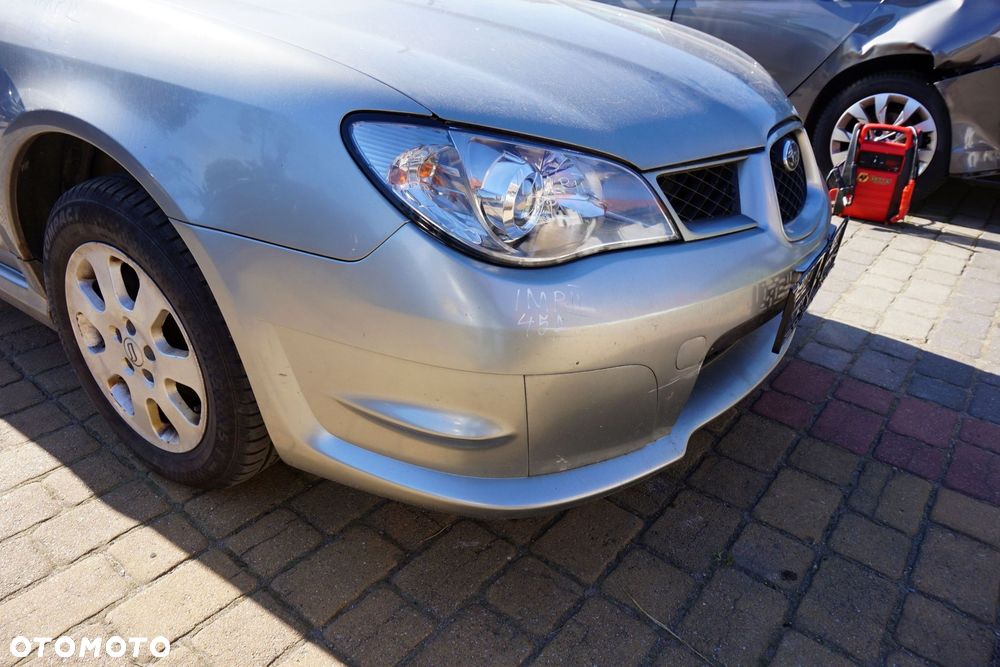 MASKA ZDERZAK BŁOTNIKI LAMPY IMPREZA II GD LIFT 45A  SUBARU 2006-2007 SZARY PRZÓD KOMPLETNY - 24