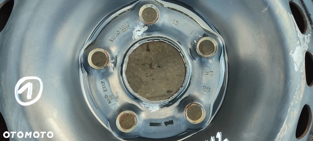 FELGI 5x112 6Jx15 CALI ET47 VW CADDY GOLF SEAT SKODA PARA 2 SZTUKI - 3