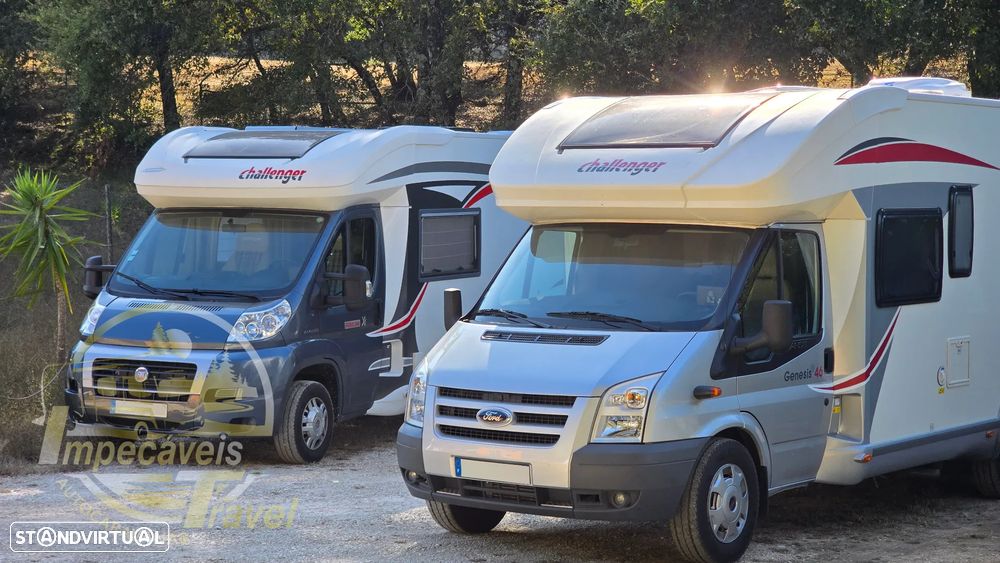 Challenger Genesis 46 - cama elevatória tecto + camas gémeas ou cama total - AC - 2