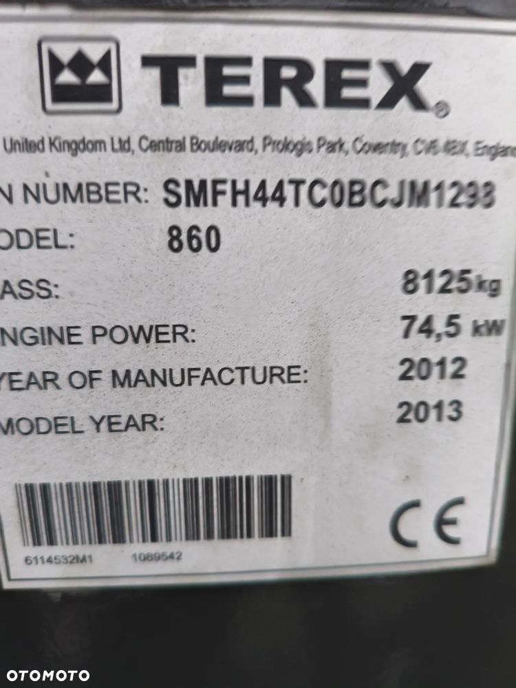 Terex SX 860/Jak Jcb-Contractor!!! - 14