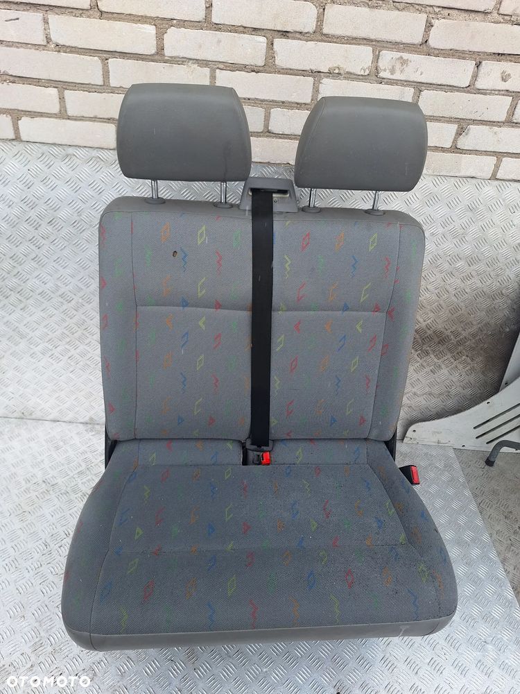FOTEL KANAPA DWÓJKA PASAŻERA - VW TRANSPORTER T5 LIFT T6 - 1