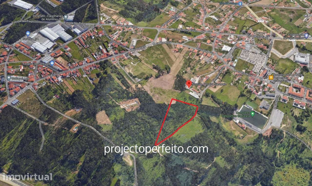 Lote de Terreno  Venda em Silvalde,Espinho - Grande imagem: 2/4