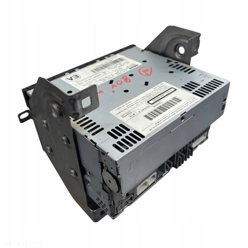 RADIO ZMIENIARKA CD NISSAN PATHFINDER R51 NAVARA D40 28185EB600 OE - 9