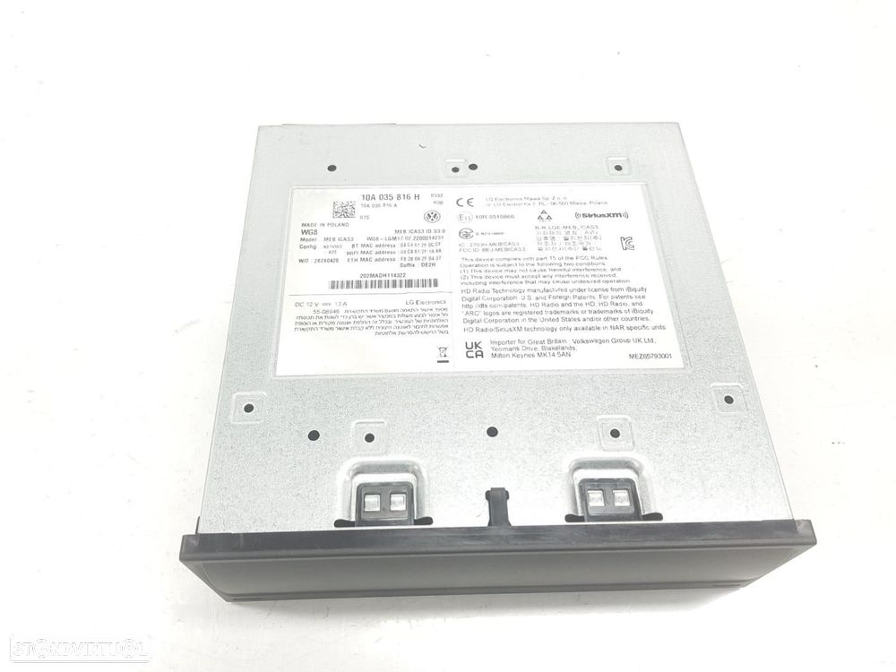 SISTEMA DE ÁUDIO RÁDIO CD VOLKSWAGEN SIN DEFINIR - 1