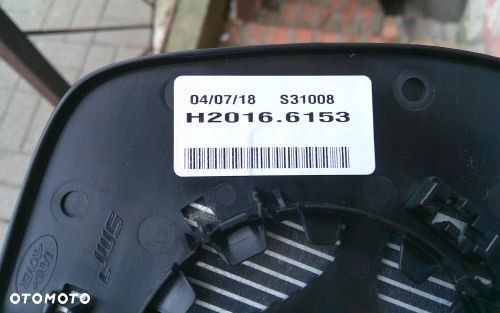 RANGE ROVER EVOQUE 2011-2016 LEWY WKŁAD LUSTERKA ORYGINAŁ - 4