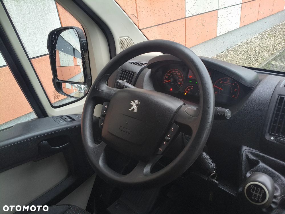 Peugeot BOXER PO LIFT 2.0 HDI (163KM) 6-BIEGÓW MAX (L4H2) PAKA 4,07M STAN SUPER IDEALNY KLIMA FULL OPCJA NIE MA RDZY 100% ORYGINAŁ KM SERWIS ! ! ! - 11