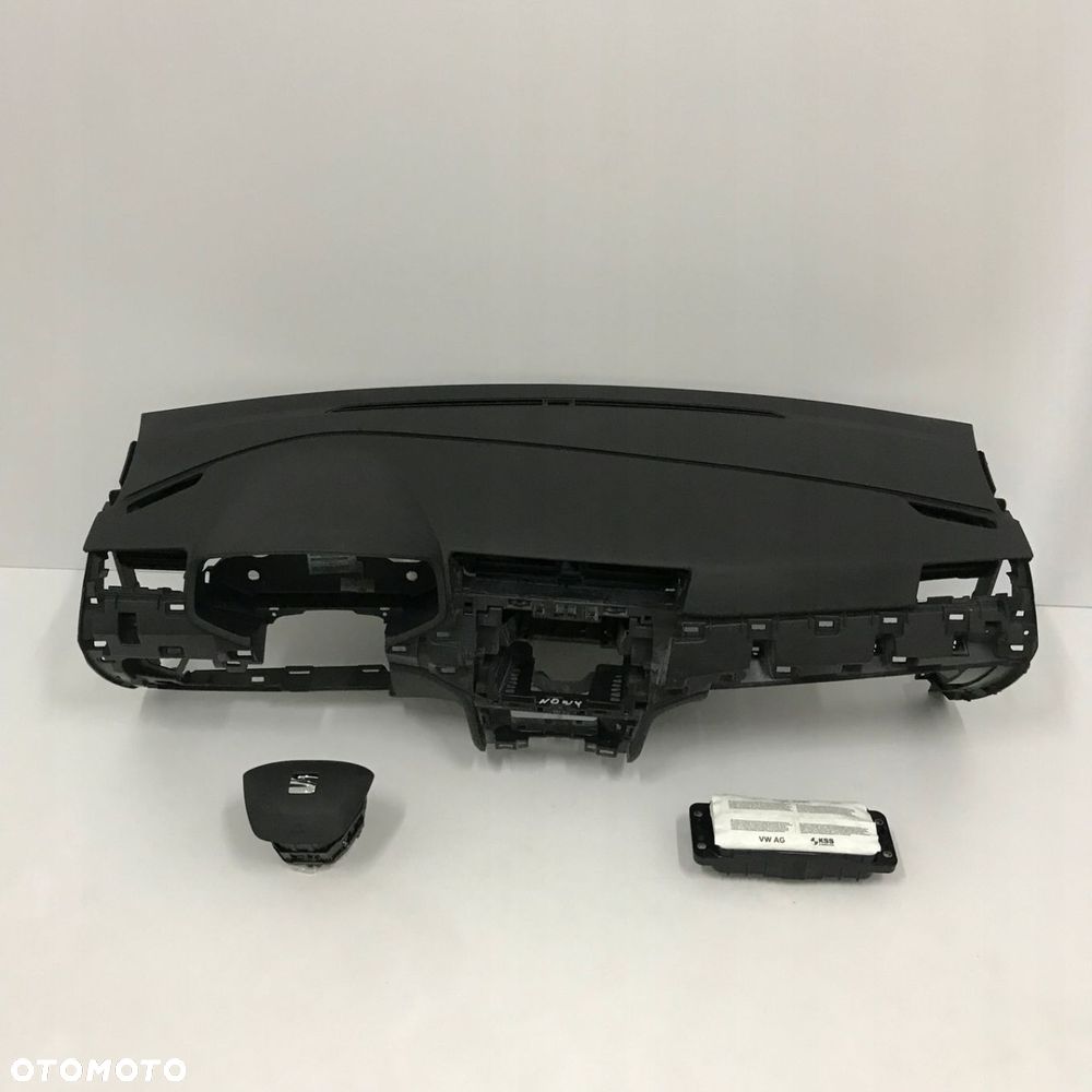 SEAT ARONA DESKA ROZDZIELCZA KONSOLA KOKPIT PULPIT PODUSZKI AIRBAG AIR BAG PASY KIT SET - 1