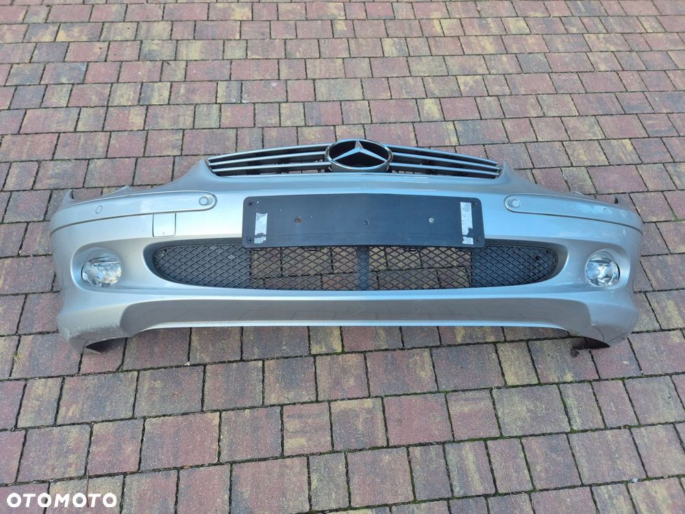 zderzak przod przedni grill kompletny mercedes sl r230 - 1