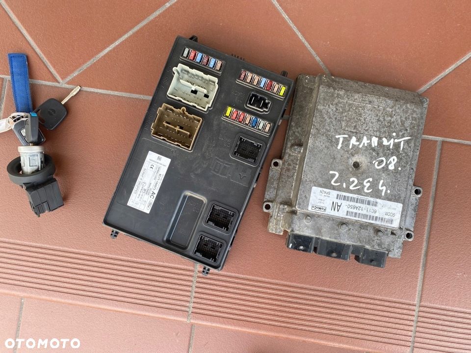 Transit 2,2 TDCI MK7 zestaw komputer 6C11-12A650AN - 1