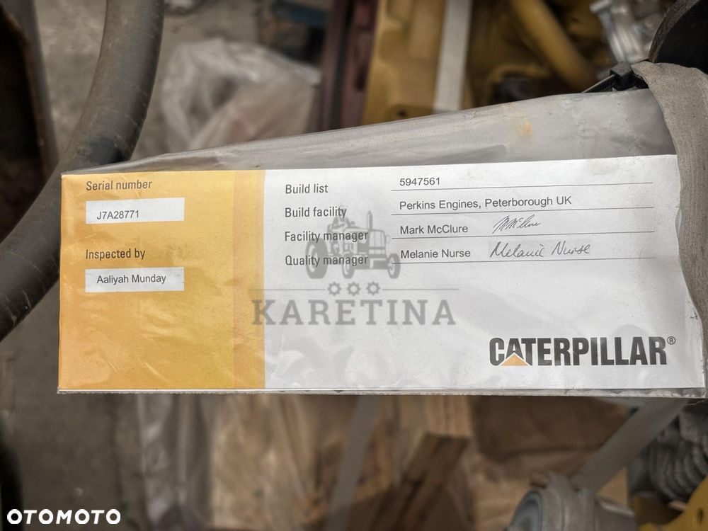 CAT Caterpillar Silnik C7.1 7.01 594-7561 5947561 6712/2200 151.0kW  NOWY - 1