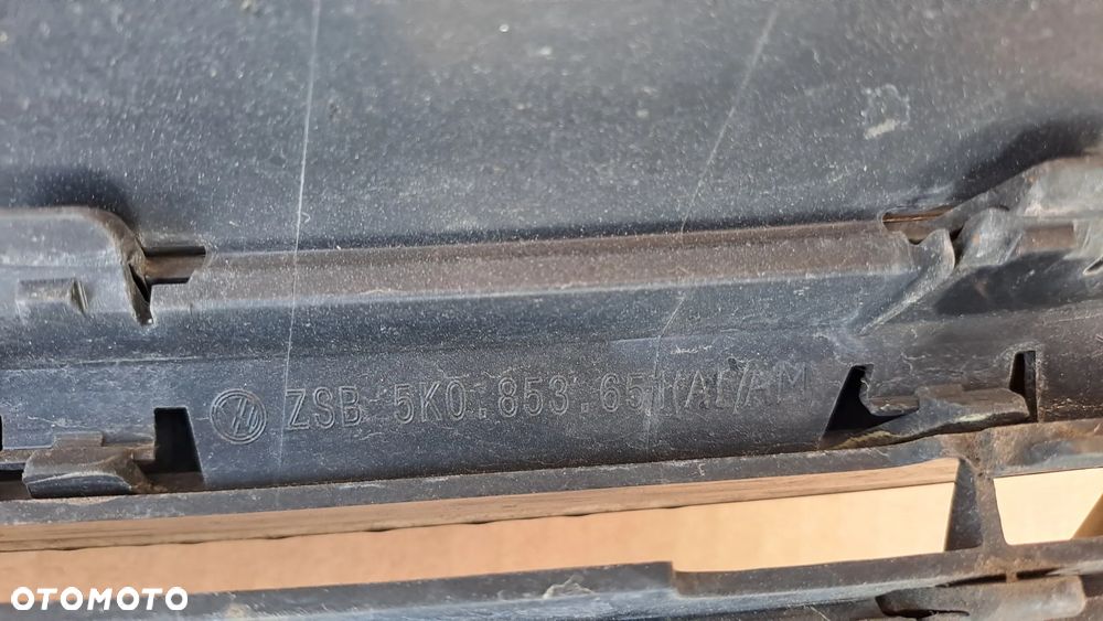 VW GOLF VI GRILL ATRAPA CHŁODNICY 5K0853653 5K0853651 - 7