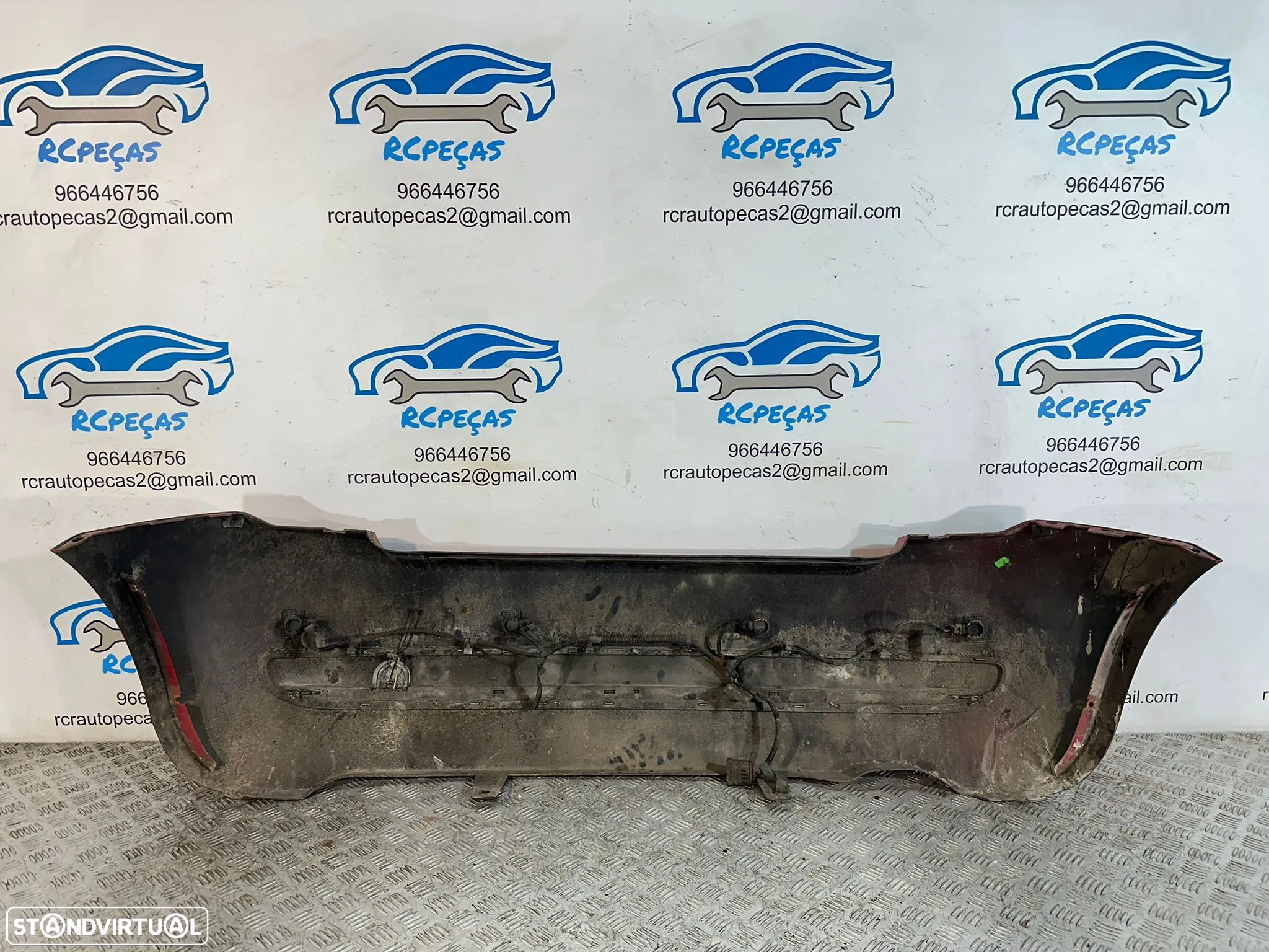 .Parachoques Tras Traseiro Original Fiat 500 312 2007 - Presente - 5