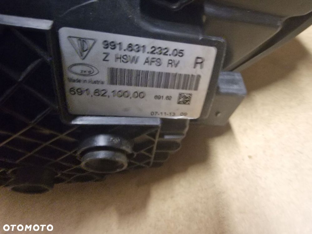 lampa przednia komplet lamp porsche carrera 99163123205 99163113103 - 4