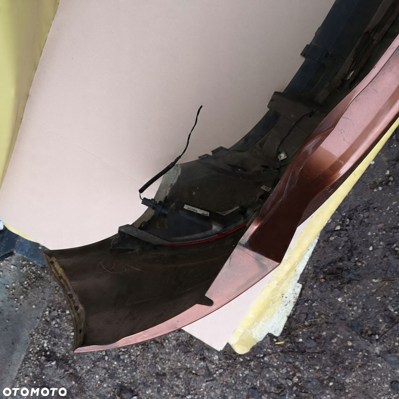 FORD FIESTA MK7 LIFT 13-17 ZDERZAK TYLNY KOMPLETNY KOLOR PC - 5