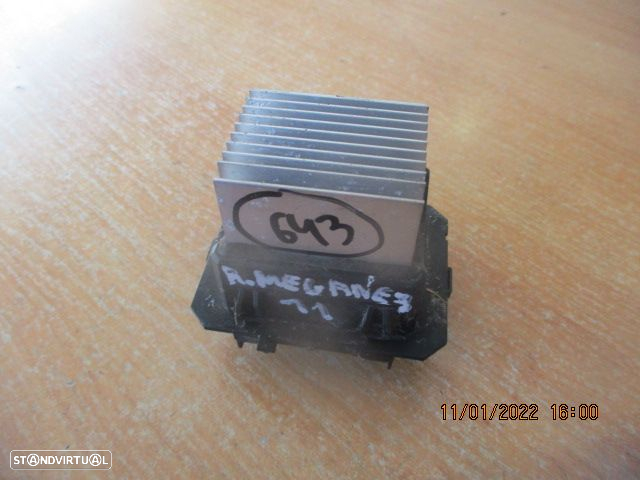 Resistencia De Sofagem T1017845RB RENAULT MEGANE 3 2011 RENAULT CLIO 4 2014 - 5