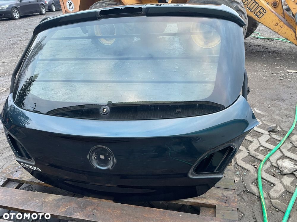opel corsa e 3d klapa bagażnika z30v - 2