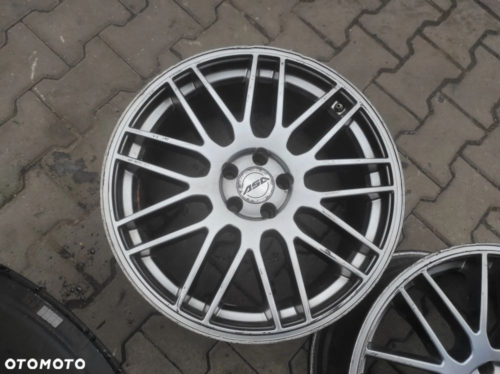 FELGI ALUMNIOWE ALUFELGI FELGI KOŁA 5X100 R18 8.5J ET35 KOMPLET SEAT LEON 1 TOLEDO 2 4 SKODA FABIA 2 3 ROOMASTER PRAKTIK VW GOLF 4 BORA AUDI A3 8L TT 8N  WYSYŁKA !!!! - 9