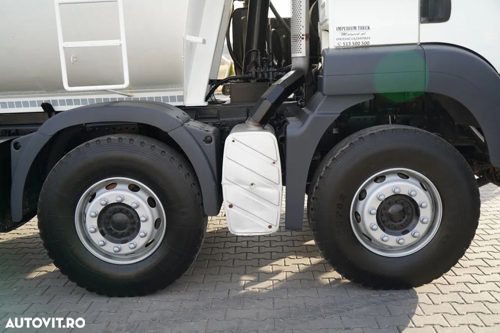 MAN TGS 35.440 / 8X4 / BASCULĂ SPATE / CLAPETĂ HIDRAULICĂ / MANUALĂ / EURO 5 - 22
