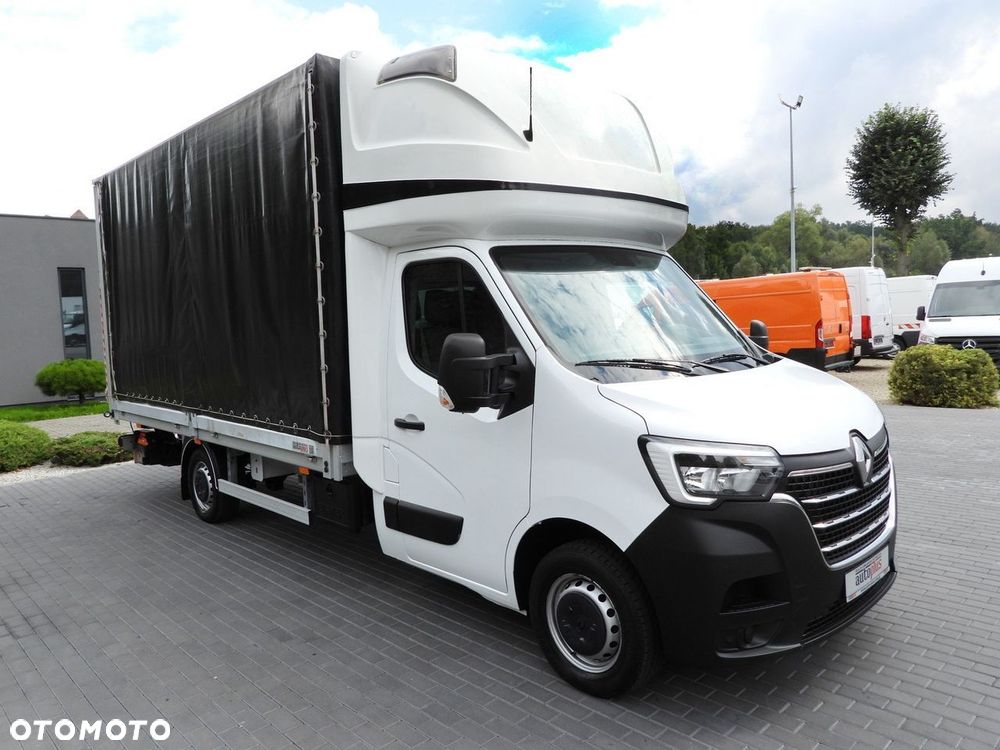 Renault MASTER PLANDEKA WINDA 9 PALET WEBASTO TEMPOMAT LEDY PNEUMATYKA KLIMATYZACJA  165KM - 5