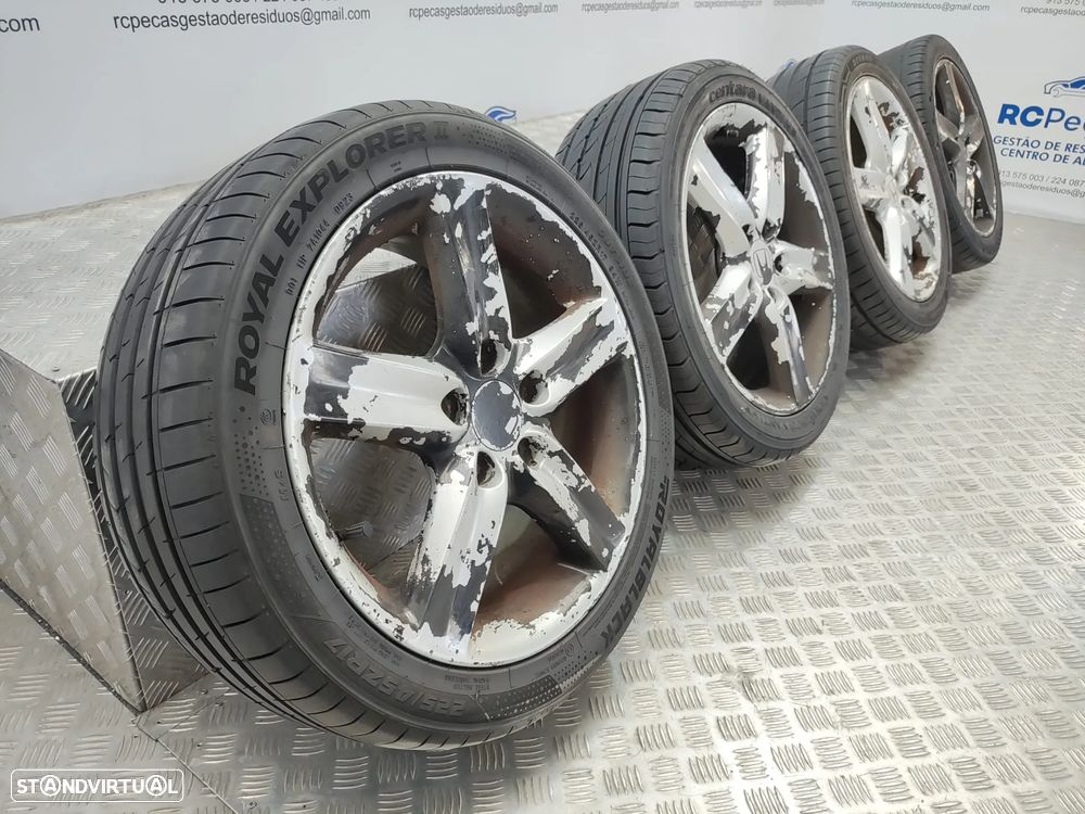 Conjunto Jantes 17 Originais Honda Civic 8 VIII FK 7J ET55 5x114,3J - 8
