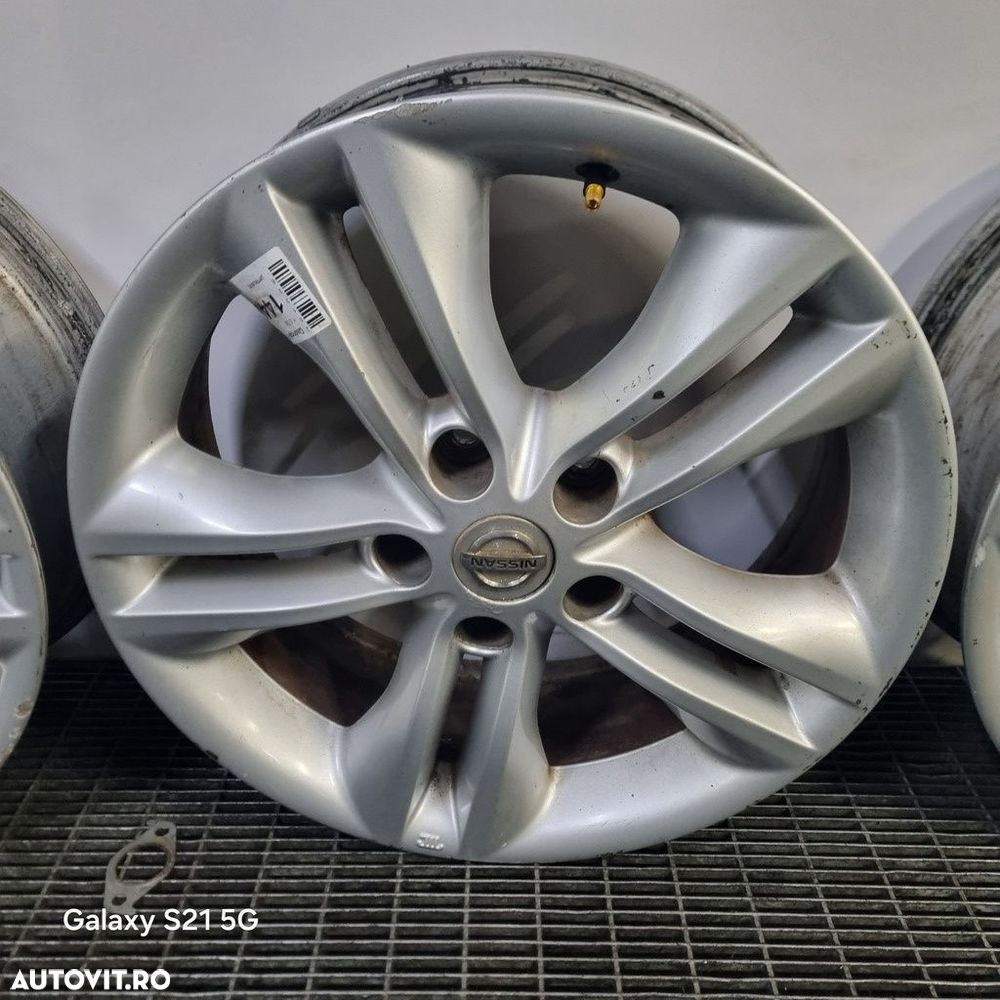 Jante aliaj Nissan Qashqai Facelift 2010 - 2013 (1448) R17 ET40 5*112 - 3