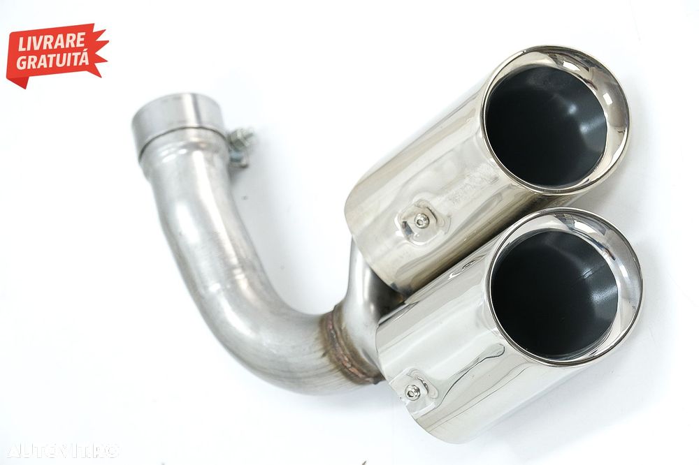 Ornamente Evacuare Porsche Cayenne 9Y0 SUV 3.0 (2018-up) Crom- livrare gratuita - 11