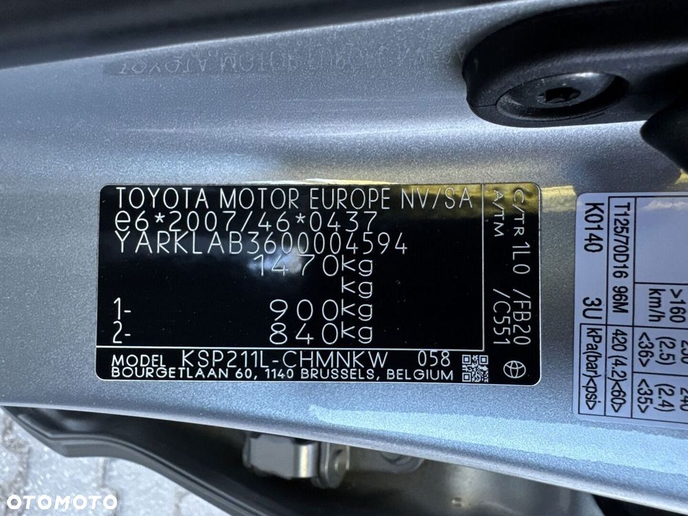 Toyota Yaris 1.0 Comfort - 30