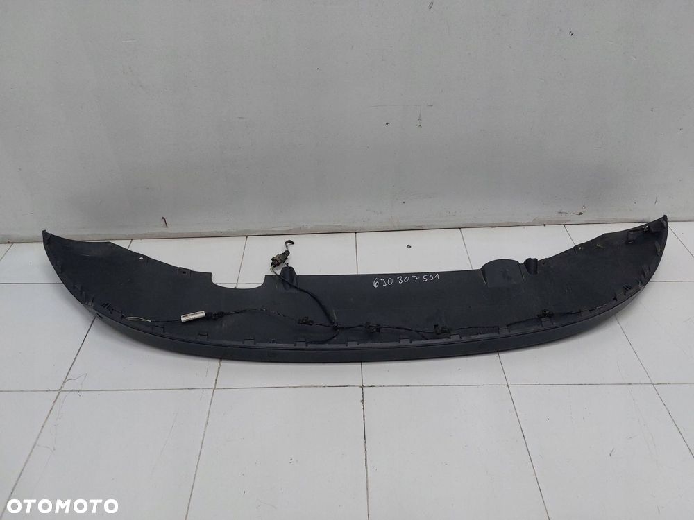 seat ibiza iv 6j 5d 12r- dokładka zderzaka czujniki pdc spoiler 6j0807521 - 1