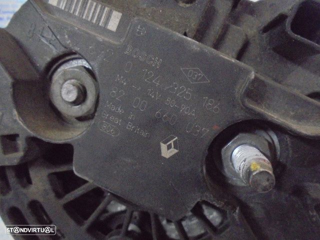 Alternador 0124325186 8200660037 RENAULT CLIO 3 FASE 1 2007 1.2I 75CV 5P PRETO BOSCH 90A 14V RENAULT TWINGO 2 FASE 1 2007 1.2I 75CV 3P PRETO BOSCH 14V 90A - 5