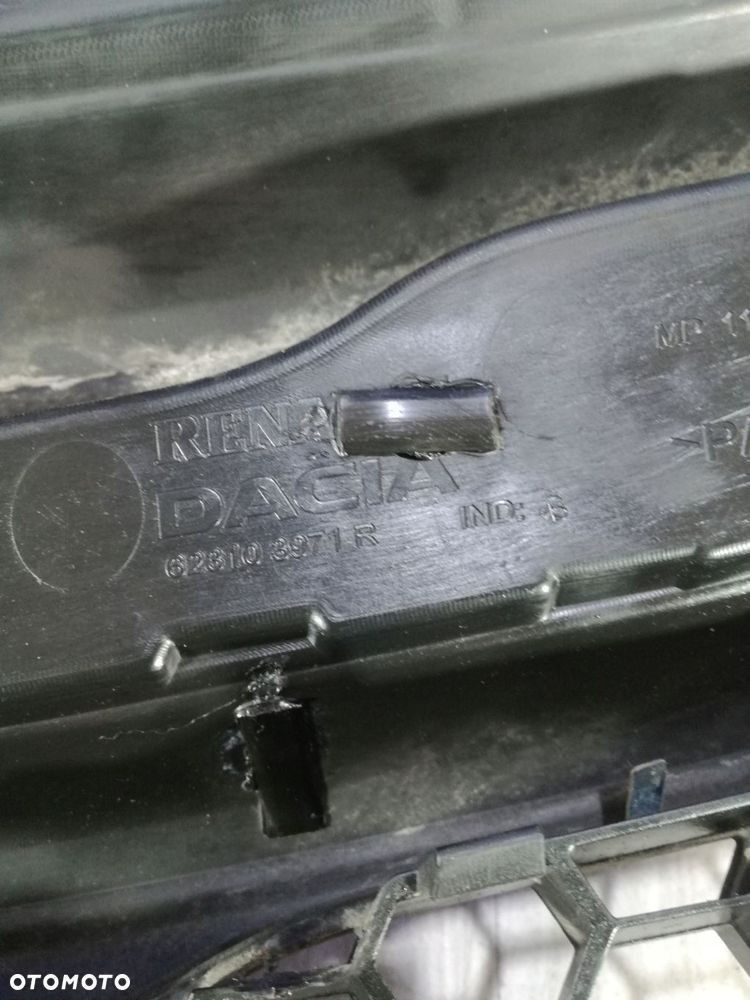 dacia logan sandero ii 12/20 grill gril atrapa chłodnicy 623103971r - 6