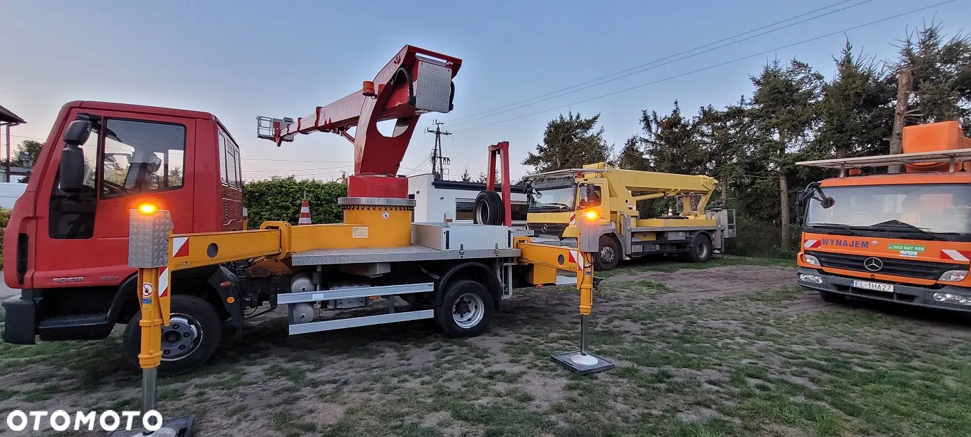 Iveco podnośnik koszowy 30 m Palfinger P300 KS Wumag WT zwyżka Ruthmann Bison TKA - 12